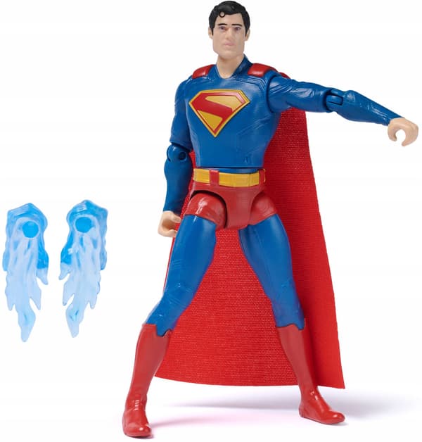 DC COMICS EPIC STRIKE SMALL ARTICULATED SUPERMAN FIGURE 15 cm