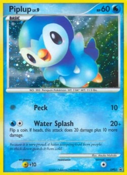 Pokemon Piplup Lv.9