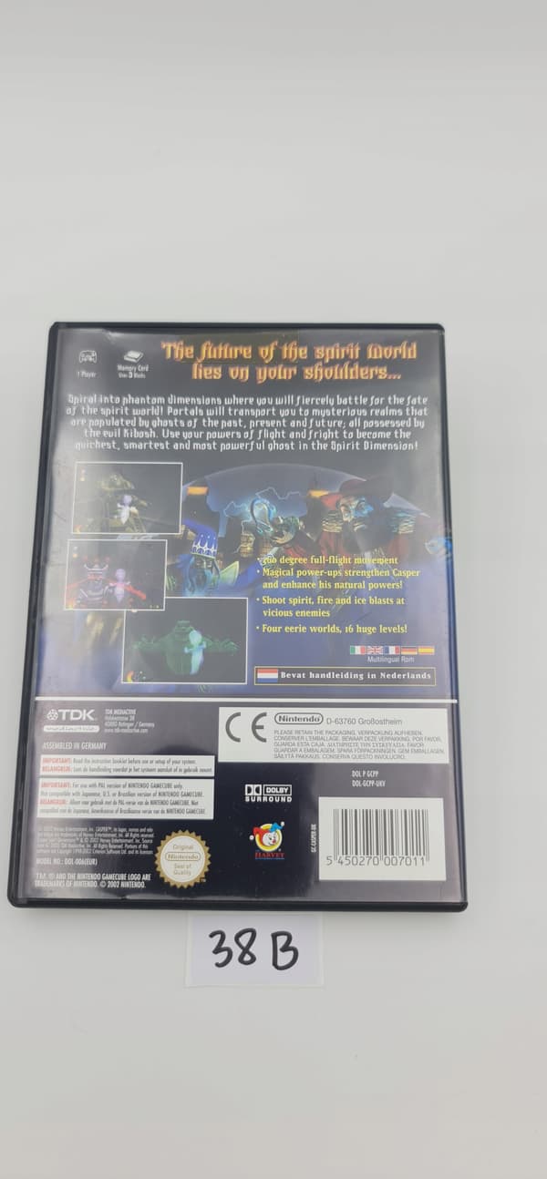 NINTENDO GAMECUBE CASPER’S SPIRIT DIMENSIONS