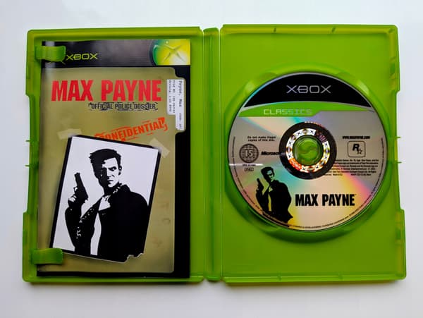 *** MAX PAYNE XBOX CLASSIC *** 3AAA