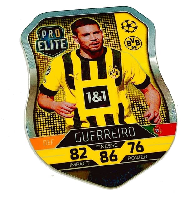 MATCH ATTAX 2022/23 CARD. SH 9 GUERREIRO / PRO ELITE