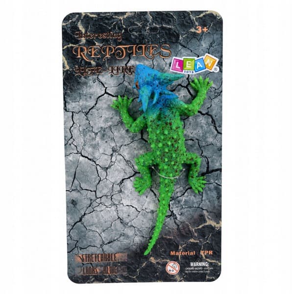 RUBBER LIZARD FIGURINE