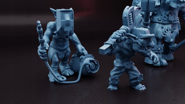 The Orc Engineers Gang |RatMan Forge| – Proxy, GURPS, DnD