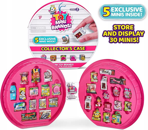 ZURU 5 SURPRISE Toy Mini Brands 3 balls in a case