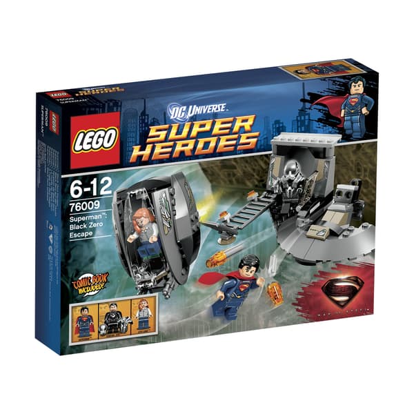 LEGO Super Heroes 76009 Superman’s Escape from Black Zero MISB 2013