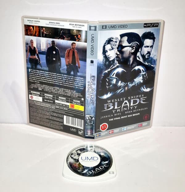 BLADE TRINITY PSP UMD VIDEO Sony PSP – Disc in good condition -5