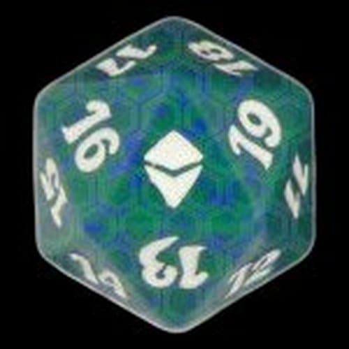 Magic: The Gathering Green Zendikar D20 Die
