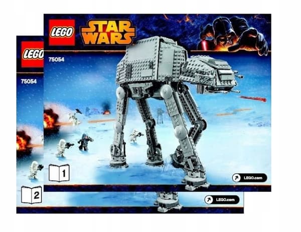 LEGO Star Wars Instructions 75054 AT-AT + POSTER