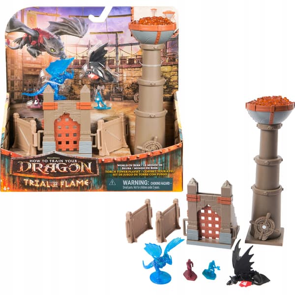Spinmaster How to Train Your Dragon – Dragon Arena: Torch Tower Playset
