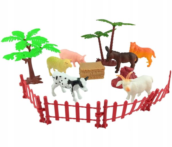 6 pet figures in a box