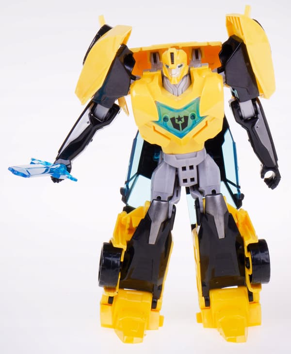 HRE01 BUMBLEBEE PLASTIC ROBOT CAR 2-IN-1 TRANSFORMER AUTOBOTT KING BEE