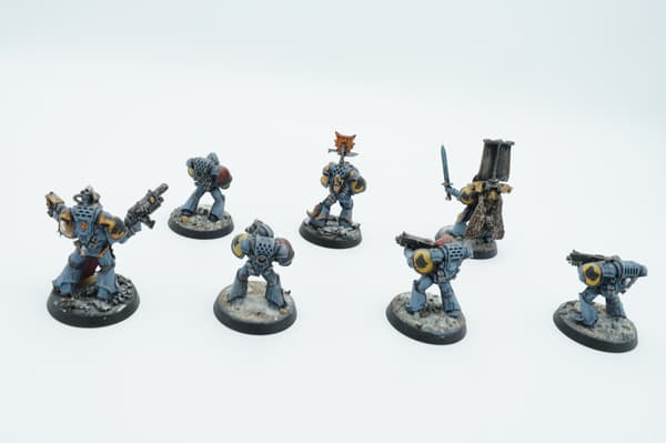Warhammer 40k Space Wolves Pack – set of 7 plastic miniatures