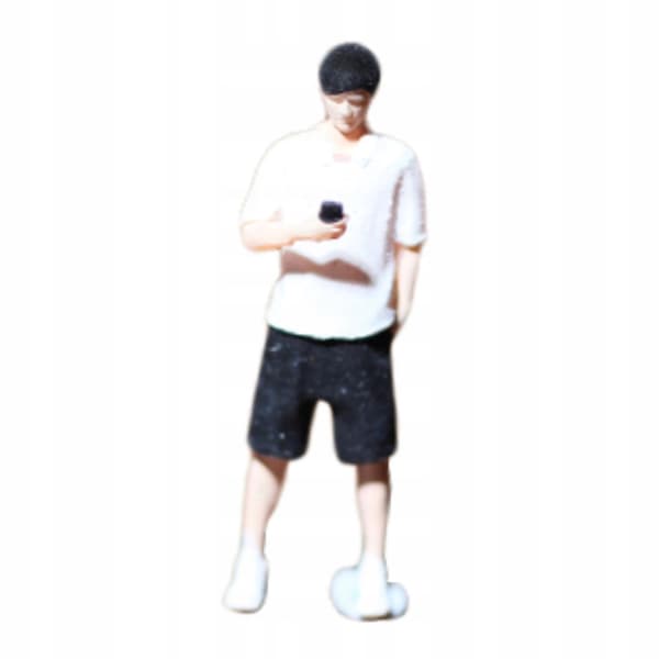 1/64 scale model figures Resin Creative landscape display scene 2.8 cm Boy