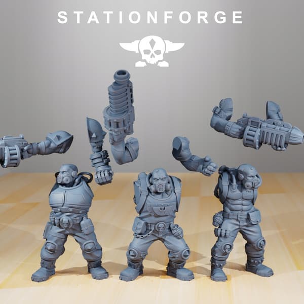 National Guard – Guerrillas – Station Forge