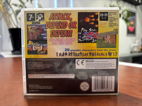NINTENDO DS NDS Naruto Ninja Council European