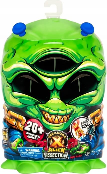 Treasure X Alien Surprise Set: 20+ Blue Alien Figures 5+