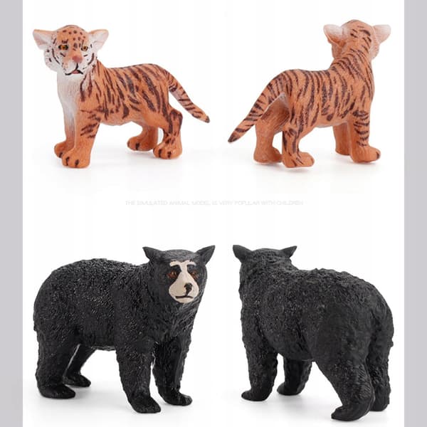 Realistic animal model Mini educational props Animal model toys C