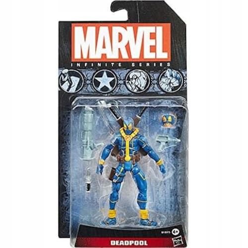 MARVEL INFINITE SERIES HASBRO ORIGINAL ARTICULATED DEADPOOL FIGURE 10cm