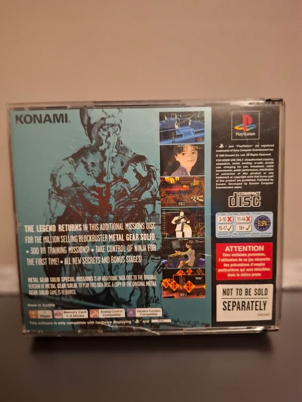 METAL GEAR SOLID SPECIAL MISSION PS1