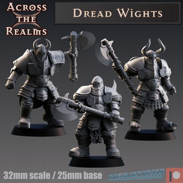Dread Wights x3 Across the Realms