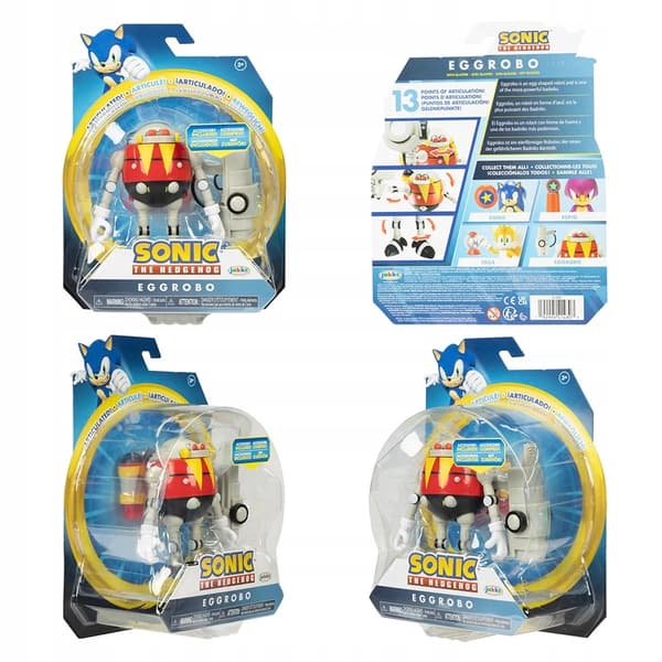 Sonic the Hedgehog: Fast as Lightning – EggRobo Figure, 10 cm
