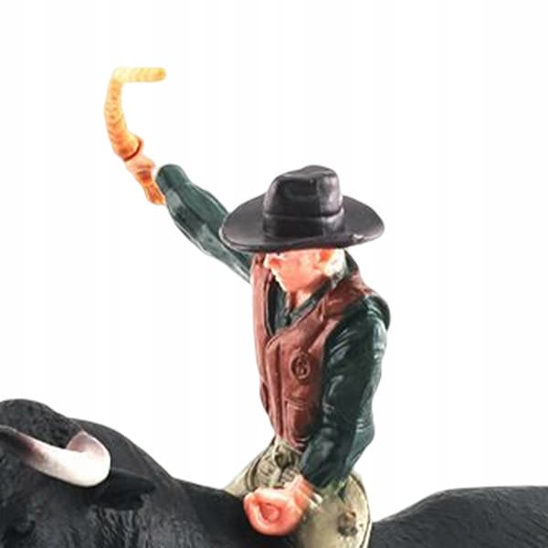 Bull with rider figurines – Model Educational Toy Collection for Style D