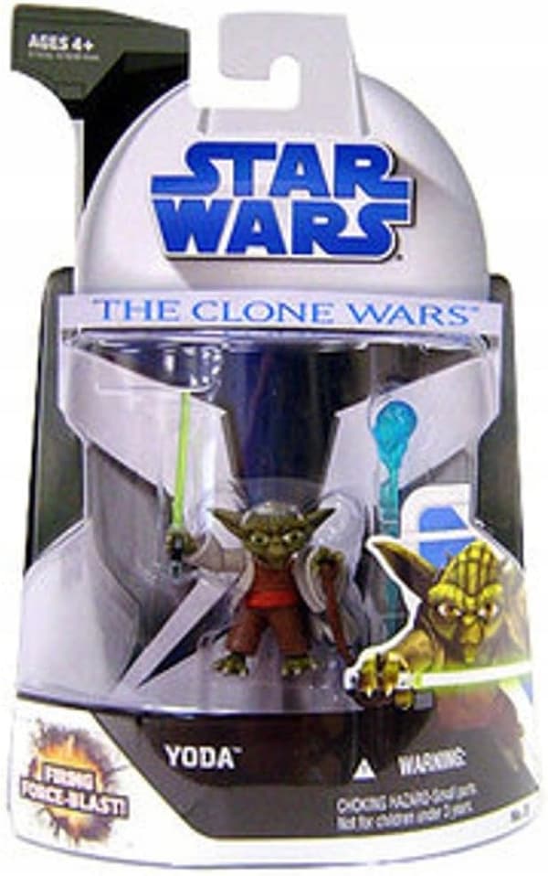 F203 HASBRO STAR WARS THE CLONE WARS YODA JEDI MASTER