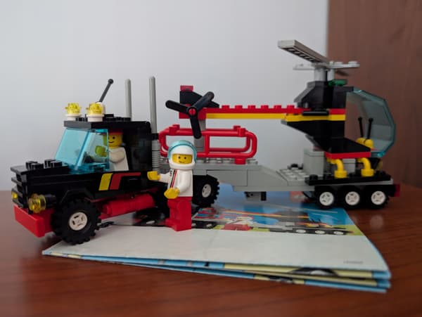 Lego 6357 Truck with Helicopter