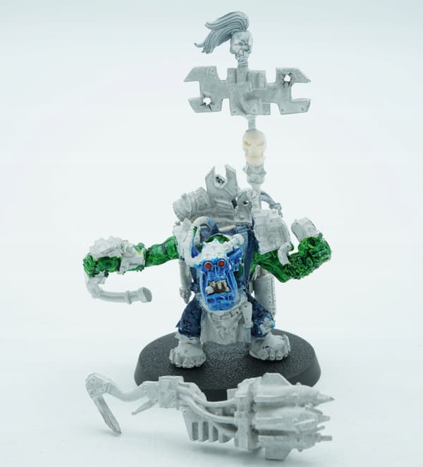 Warhammer 40k Orks Big Mek metal figurine