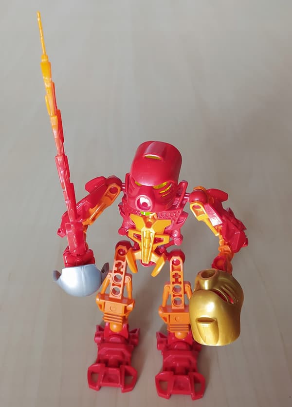 LEGO Bionicle 7116 Tahu the Star + Instructions – Second-hand bricks – Robot