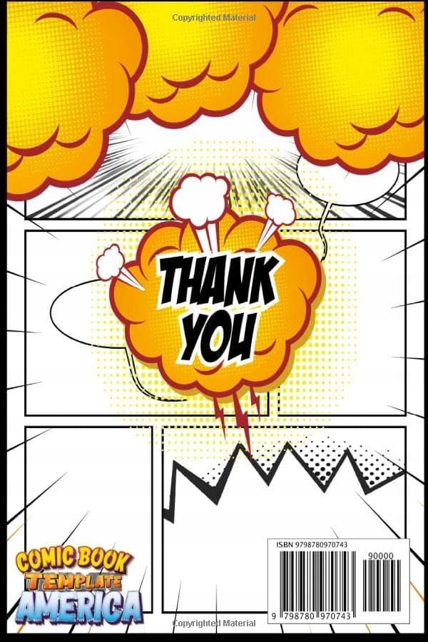 Comic Drawing Book: Create Your Own Comic Books | Small Comic Journals F