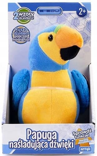 E-Edu Parrot Toy that imitates sounds
