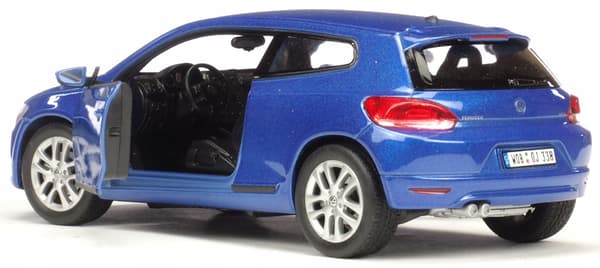 METAL WELLY MODEL CAR: VW VOLKSWAGEN SCIROCCO – LARGE MODEL, 1:24 SCALE