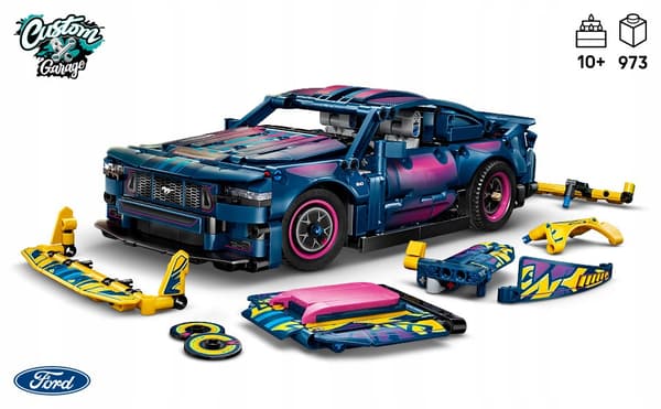 LEGO TECHNIC Tuning Workshop: Ford Mustang GT 42236