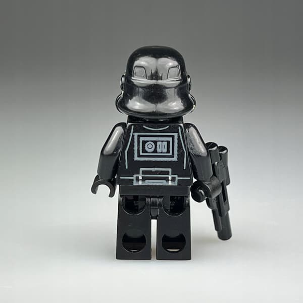 Lego Star Wars sw0166a Imperial Shadow Trooper Short Back Line + Blaster