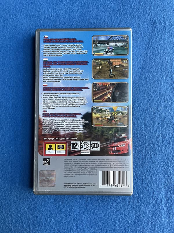 Pursuit Force PSP PAL