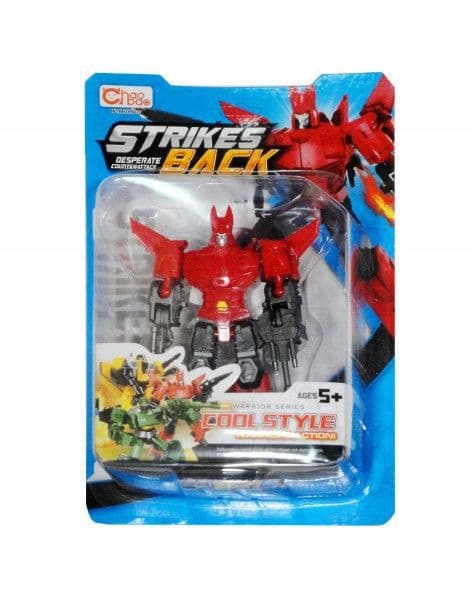 TOY ROBOT THAT TRANSFORMS INTO AN AIRCRAFT FOR CHILDREN
