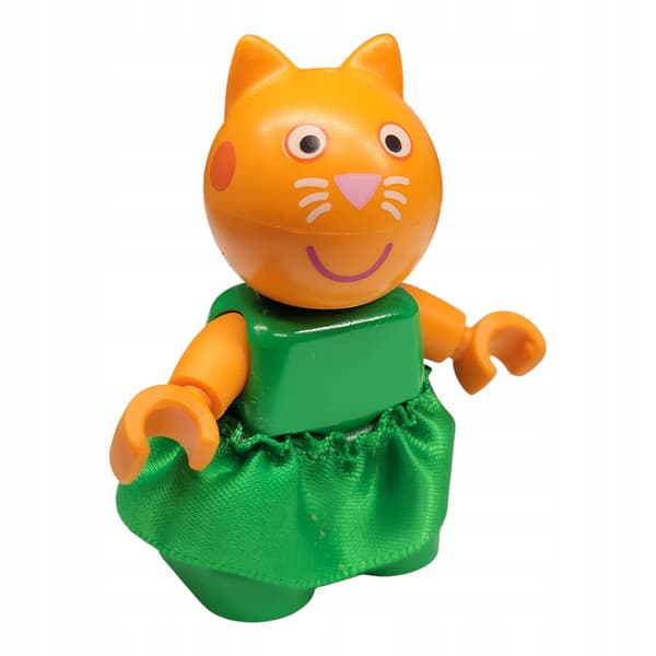 LS NEW LEGO DUPLO FIGURE: PEPPA PIG, CANDY THE CAT