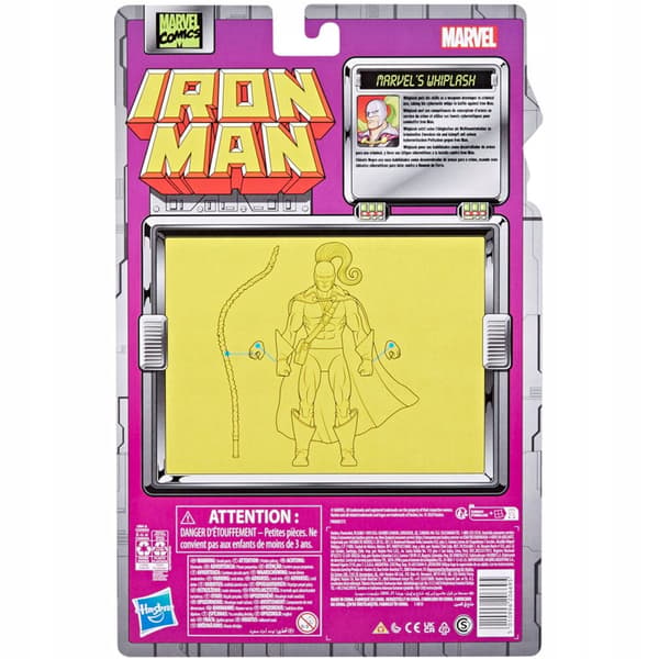 MARVEL COMICS LEGENDS IRON MAN COLLECTIBLE FIGURE: MARVEL’S WHIPLASH