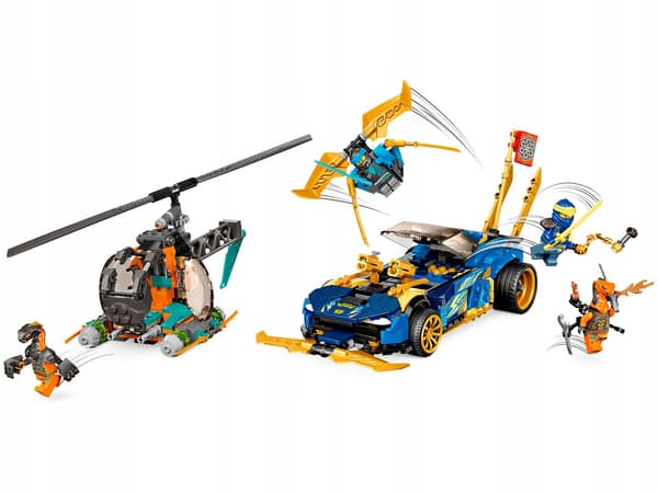 LEGO 71776 NINJAGO – JAY AND NYI’S EVO RACER