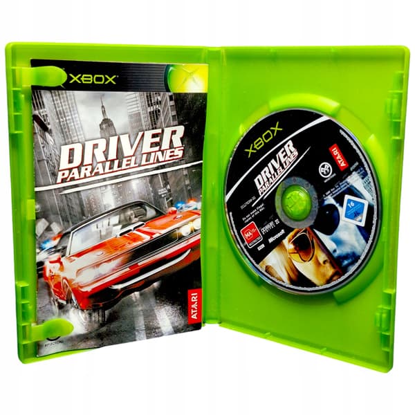 DRIVER PARALLEL LINES game for Microsoft Xbox Classic