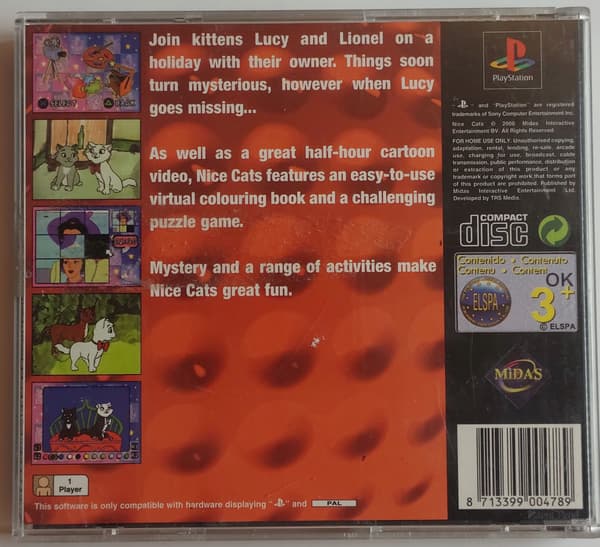 NICE CATS Sony PlayStation (PSX)