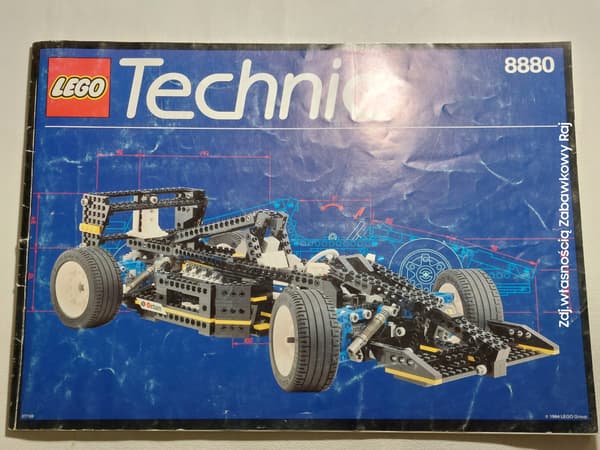 LEGO instructions for set 8880