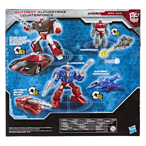 Transformers War for Cybertron: Alphastrike Counterforce figure