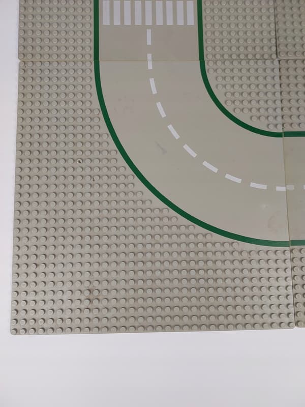 Lego building plates – streets, 32x32, model set, 4 pieces, P010