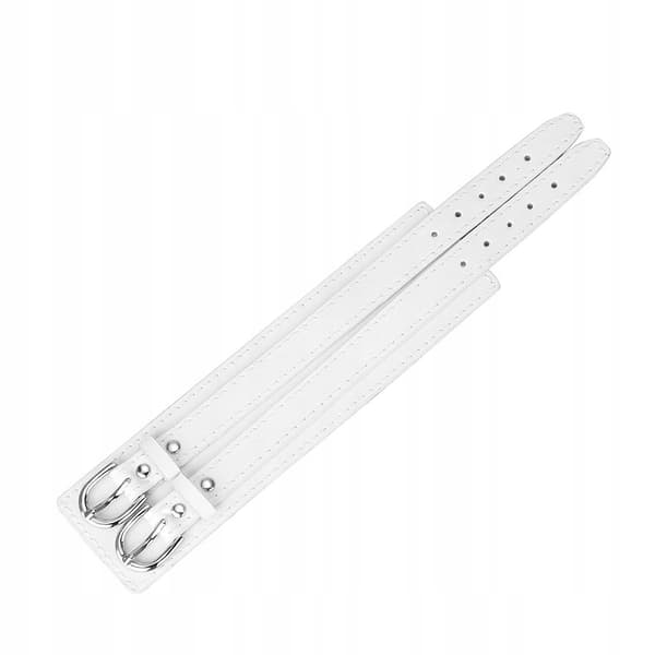 Men’s PU Leather Accessory with Double PU Leather, White