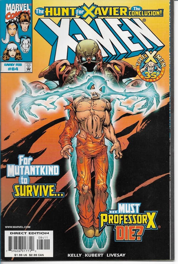 Marvel Uncanny X-Men: Hunt for Xavier Comic Book 1–6/1998 (in English)