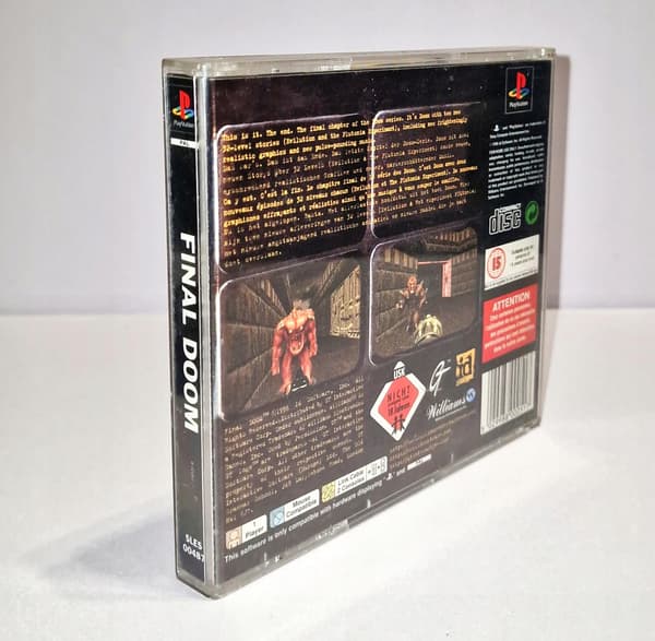 Final Doom PSX 3XA game