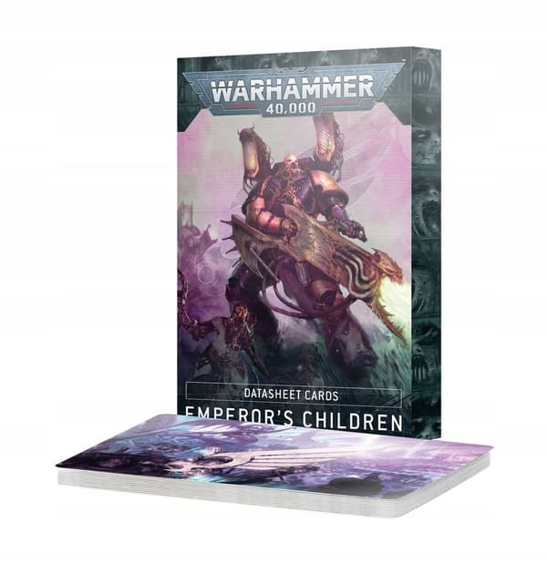 Warhammer 40 000 – Emperor's Children: Datakort