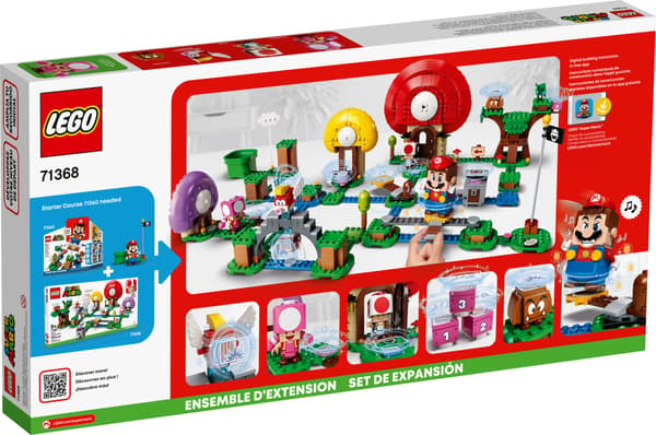 LEGO Super Mario 71368 Toad’s Treasure Hunt – Expansion Set